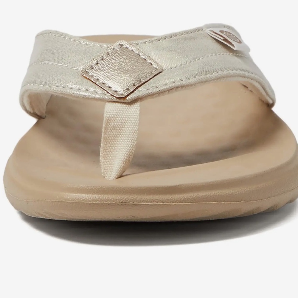 Hey Dude | Christi Flip - Gold Metallic Women’s Sandals | Size: 10 - Picture 2 of 5